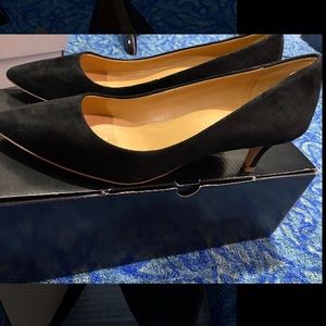 J. Crew Esme suede kitten heels